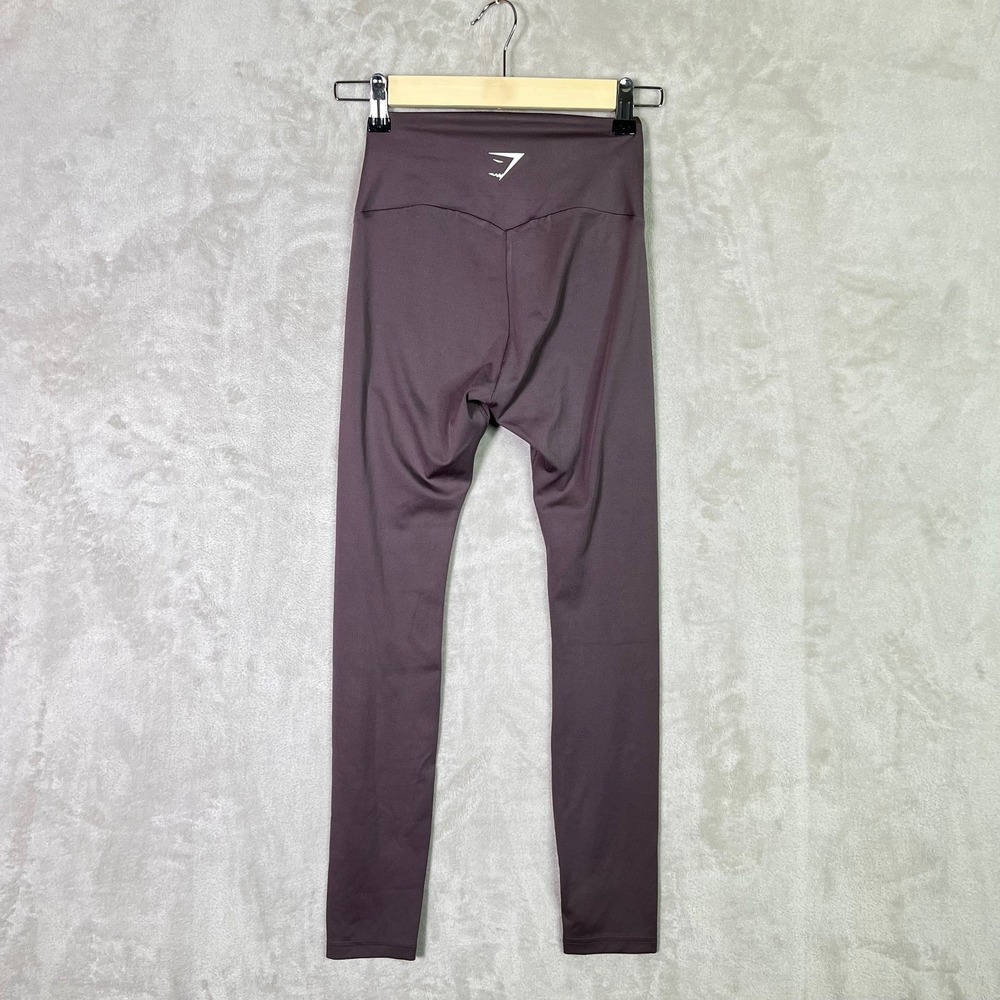 Gymshark Leggings Purple Stretch Skinny Leg Pull On Activewear Womens Size S - Picture 2 of 7